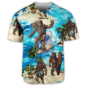 Starwars Chewbacca Surfing - Baseball Jersey - Family Store