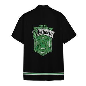 Harry Poster Slytherin Custom Hawaiian Shirt  - Family Store