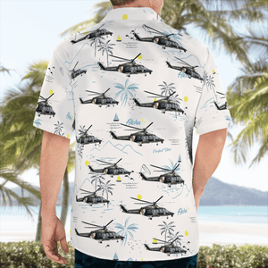 Maryland State Police Trooper 5 Helicopter Hawaiian Shirt