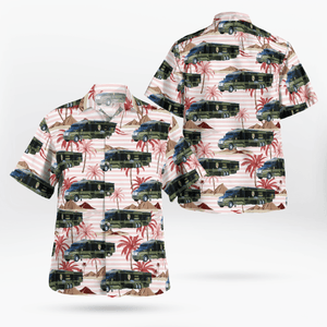 Maryland State Police Mobile Command Post Hawaiian Shirt