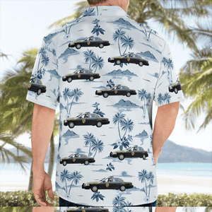 Maryland State Police 2005 Ford Interceptor Resident Trooper Hawaiian Shirt