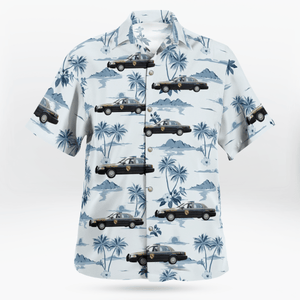 Maryland State Police 2005 Ford Interceptor Resident Trooper Hawaiian Shirt