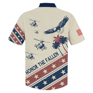 Veteran Honor The Fallen V8 Hawaiian Shirt