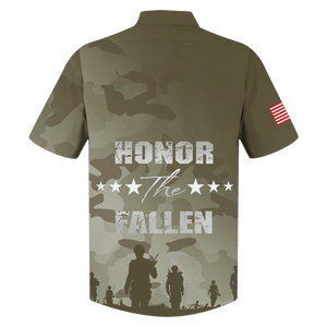 US Army Veteran, Honor The Fallen Hawaiian Shirt