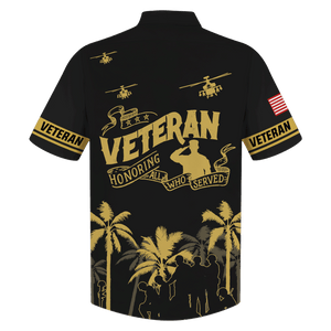 Veteran Honoring All Who Served Hawaiian Shirt