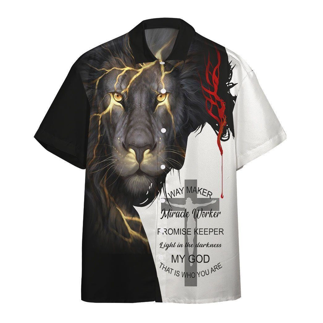 3D Jesus Christ Way Maker Custom Short Sleeve Shirts