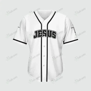Jesus - He has my back Baseball Jersey 158
