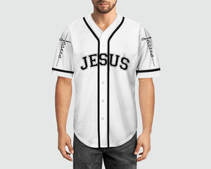 Jesus Hug Embracing Christ Baseball Jersey | Colorful | Adult Unisex | S - 5XL Full Size