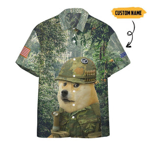 3D Do You See US Vietnam War Marine Doge In The Jungle Custom Tshirt Hoodie Apparel
