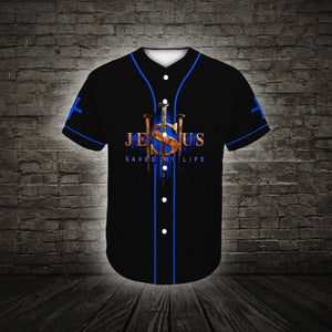 Lion Christian Stand With God Baseball Jersey