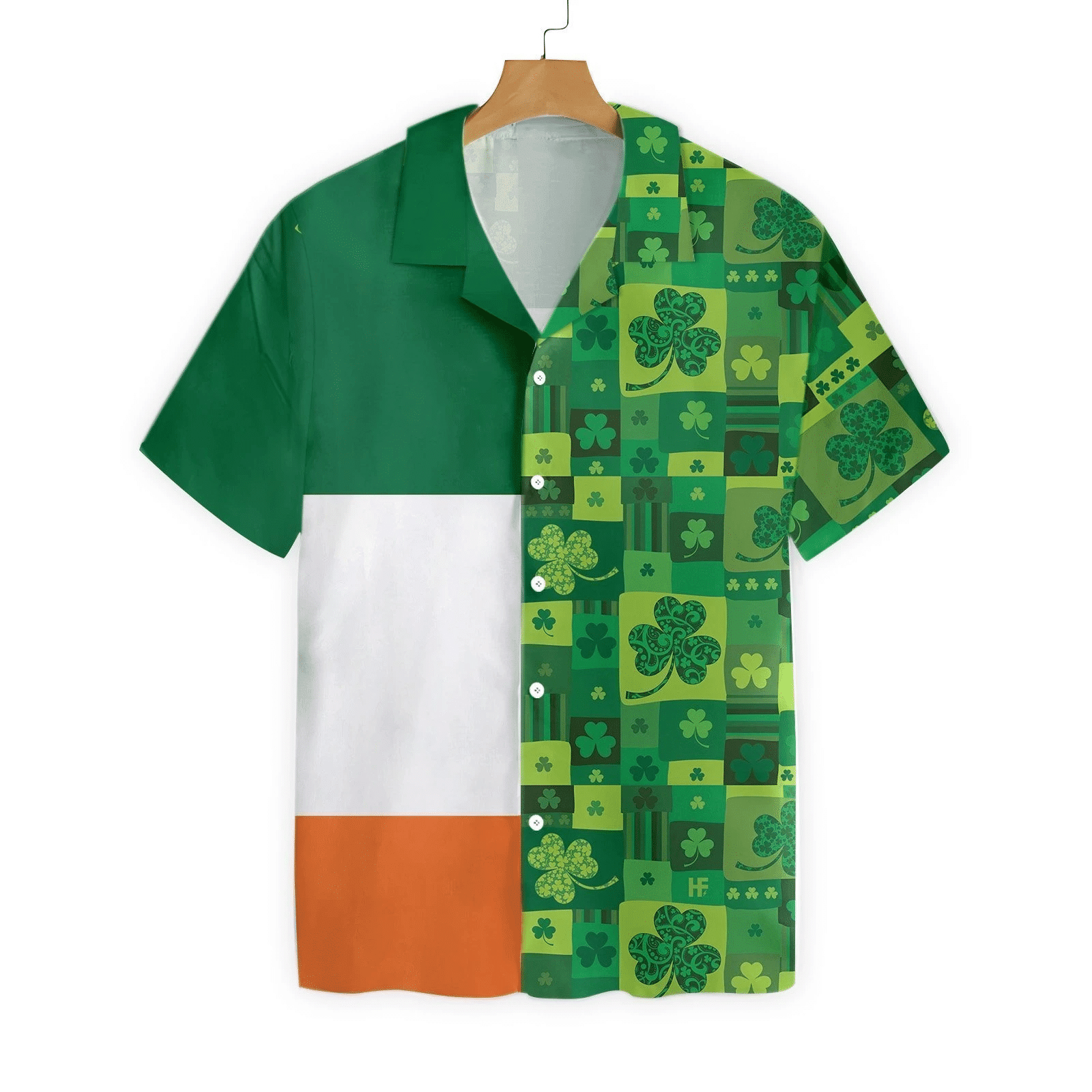 Irish Saint Patrick's Day Aloha Hawaiian Shirts