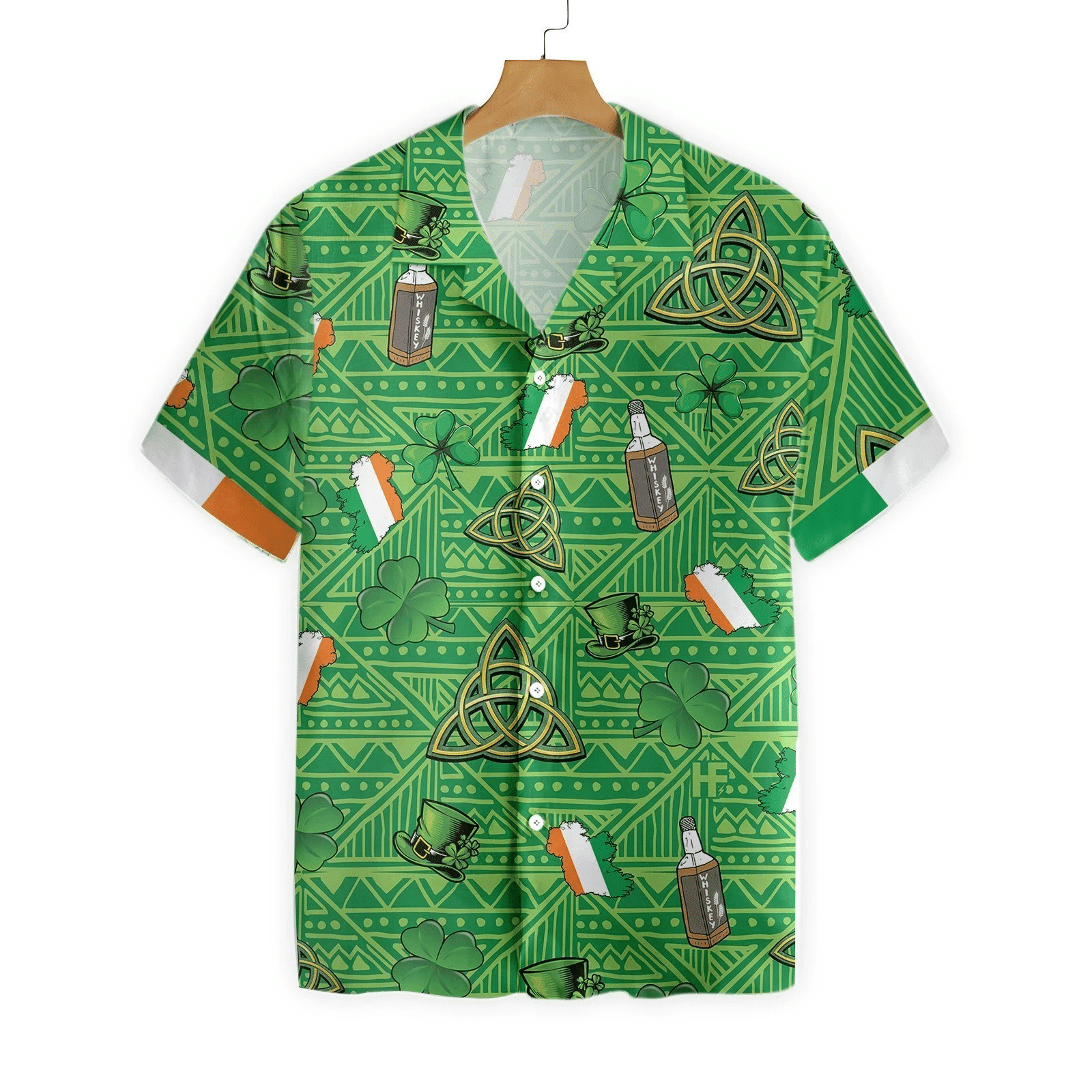 Irish Saint Patrick's Day Hawaiian Shirts For Summer