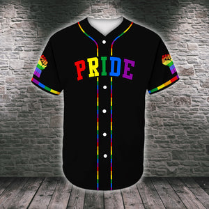 LGBT Love Is Love Baseball Tee Jersey Shirt