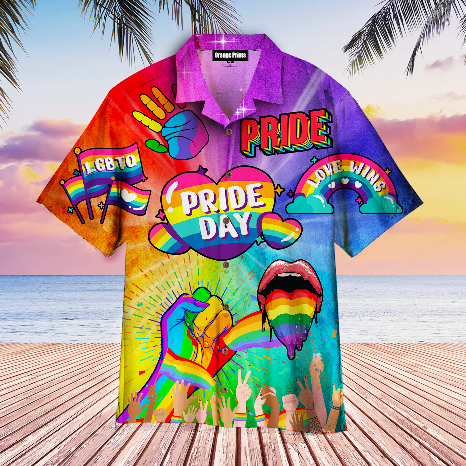 LGBT Pride Month We Are Proud Aloha Hawaiian Shirts For Men & For Women | WT4062