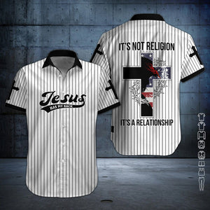 Jesus Faith Aloha Hawaiian Shirts For Men and Women | HL1923