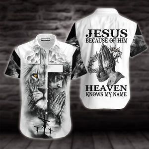 Jesus Christ Tatoo Aloha Hawaiian Shirts For Men & For Women | WT6027