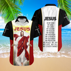 Jesus Catholic Aloha Hawaiian Shirts For Men & For Women | WH1102