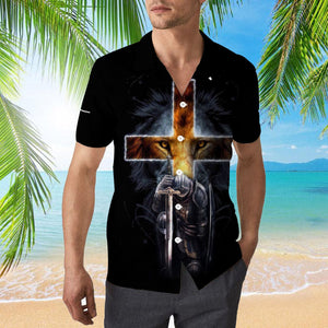 Premium Christian Jesus Is My Everything Lion Aloha Hawaiian Shirts For Men and Women | WT5061