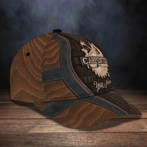 Customized Carpenter Hat for Dad's Birth's Day Gift, Carpenter 3D Cap All Over Printed