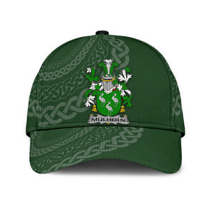 Mulhern Coat Of Arms - Irish Family Crest St Patrick's Day Classic Cap