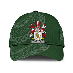Ohalie Coat Of Arms - Irish Family Crest St Patrick's Day Classic Cap