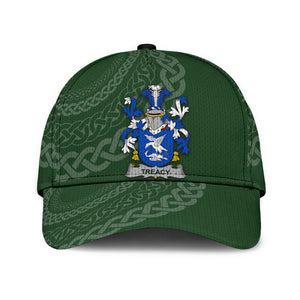 Treacy Coat Of Arms - Irish Family Crest St Patrick's Day Classic Cap
