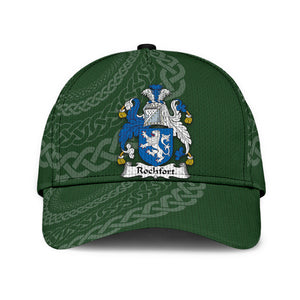 Rochfort Coat Of Arms - Irish Family Crest St Patrick's Day Classic Cap