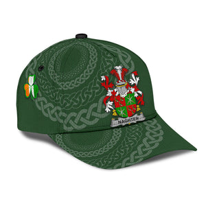Naghten Coat Of Arms - Irish Family Crest St Patrick's Day Classic Cap