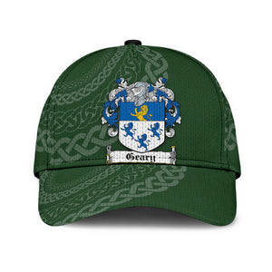 Geary Coat Of Arms - Irish Family Crest St Patrick's Day Classic Cap