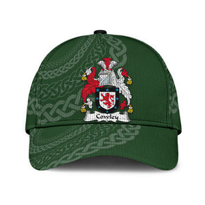 Cowley Coat Of Arms - Irish Family Crest St Patrick's Day Classic Cap