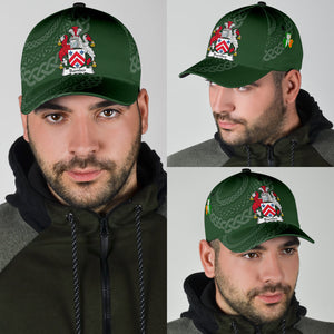 Bamber Coat Of Arms - Irish Family Crest St Patrick's Day Classic Cap