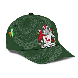 Maccarthy Coat Of Arms - Irish Family Crest St Patrick's Day Classic Cap