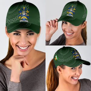 Traill Coat Of Arms - Irish Family Crest St Patrick's Day Classic Cap