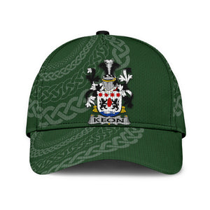Keon Coat Of Arms - Irish Family Crest St Patrick's Day Classic Cap