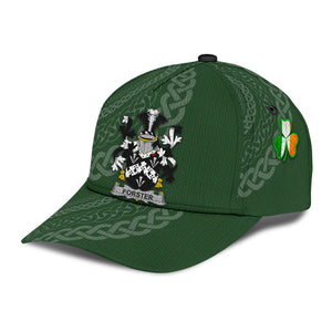 Forster Coat Of Arms - Irish Family Crest St Patrick's Day Classic Cap