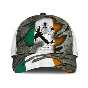 Bredin Coat Of Arms - Irish Family Crest Classic Cap 3D