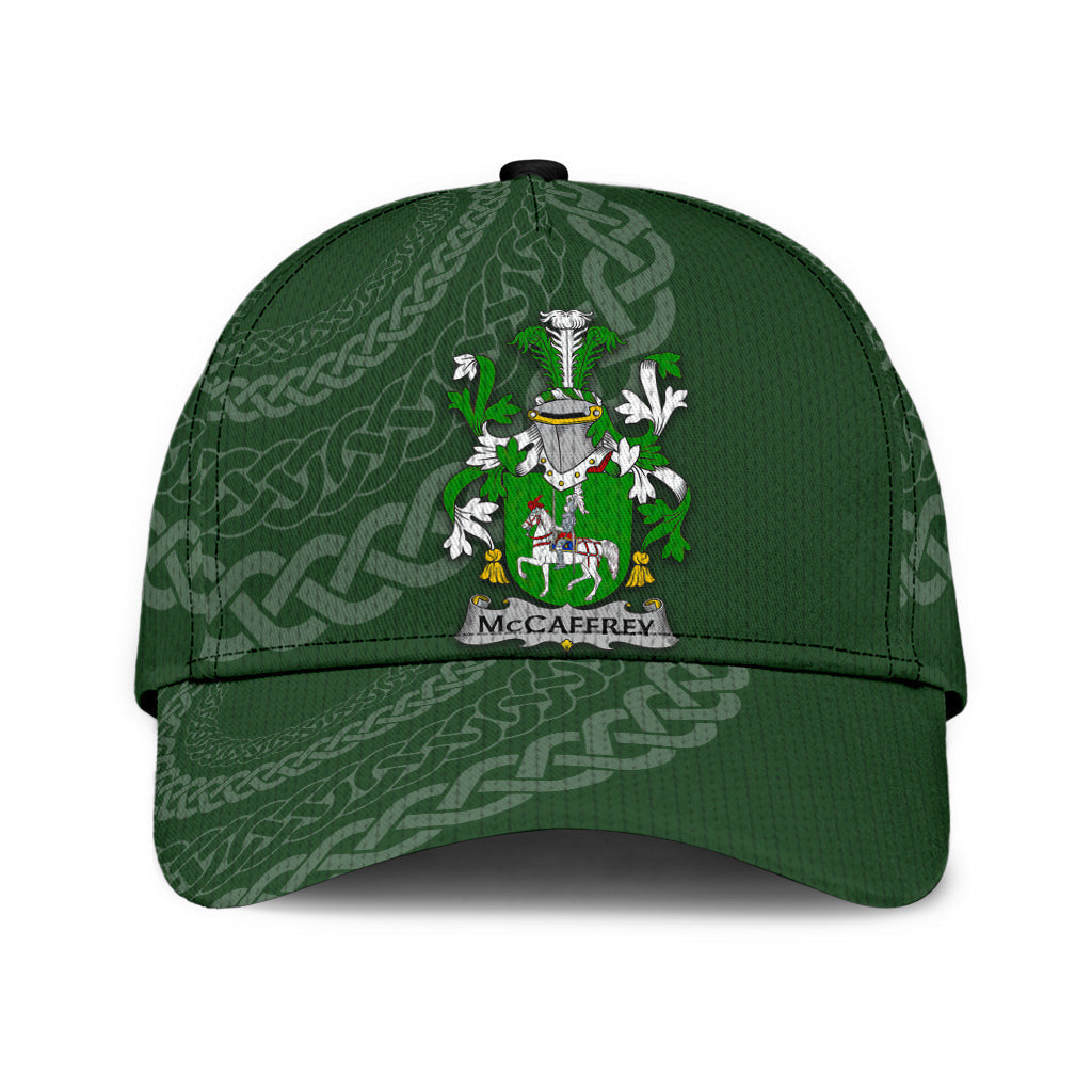 Mccaffrey Coat Of Arms - Irish Family Crest St Patrick's Day Classic Cap