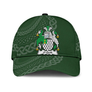 Oquill Coat Of Arms - Irish Family Crest St Patrick's Day Classic Cap