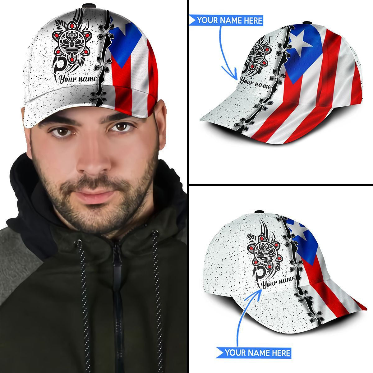 Puerto Rico PERSONALIZED Classic Cap TUCC21022703