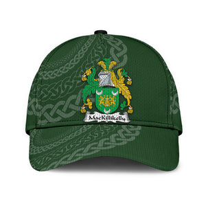 Mackillikelly Coat Of Arms - Irish Family Crest St Patrick's Day Classic Cap