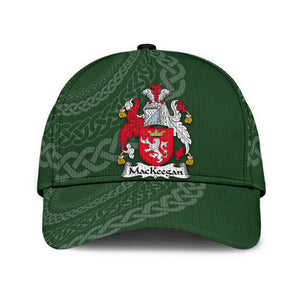 Mackeegan Coat Of Arms - Irish Family Crest St Patrick's Day Classic Cap