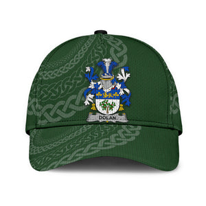 Dolan Coat Of Arms - Irish Family Crest St Patrick's Day Classic Cap