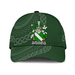 Omallan Coat Of Arms - Irish Family Crest St Patrick's Day Classic Cap