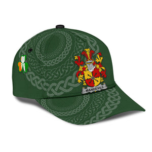Mandevile Coat Of Arms - Irish Family Crest St Patrick's Day Classic Cap