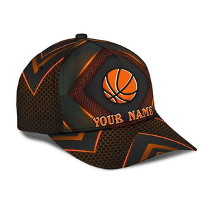 Personalized Basketball Classic Cap 3D, Baseball Cap, Strapback Cap, Unisex Hat, Basketball Lover Gift