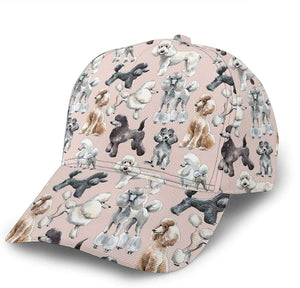 Oodles Of Poodles Baseball Cap Adjustable Hat Dad Cap For Men Women Athletic Baseball Fitted Cap
