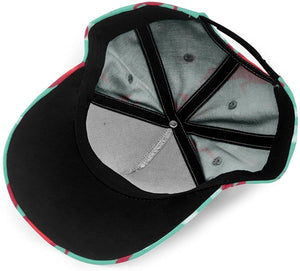 Baseball 3D Cap Crabs Pattern Fashion Caps Trucker Hats Sports Hat for Men Women Black
