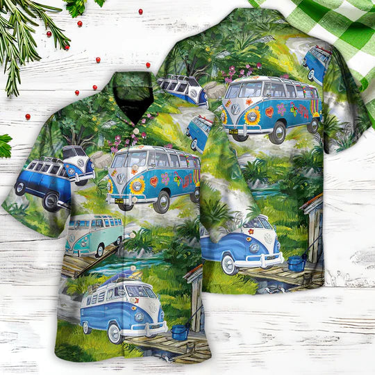 Camping Life Is Best When You Are Camping Van - Hawaiian Shirt