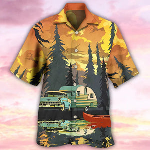 Camping I'm Done Nursing - Hawaiian Shirt