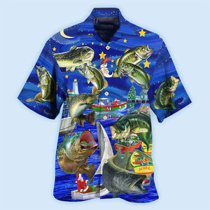 Fishing More Worry Less - Hawaiian Shirt